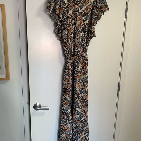 Anthropologie Wrap Dress - Butterfly pattern - Small - Picture 4 of 6